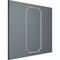 Ekena Millwork 31-in. W x 62-in. H Oxford Smooth Panel Moulding Kit Single Panel PMLKOX31X62A - alternate 2